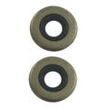 2Pcs Marine Oil Seal for Johnson/Evinrude (18-2028, 86170, 318973, 321480)