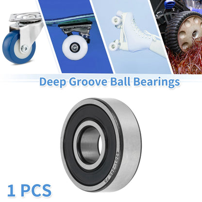 Deep Groove Ball Bearing 6201-RS for Scooter Skateboard (12x32x10mm)