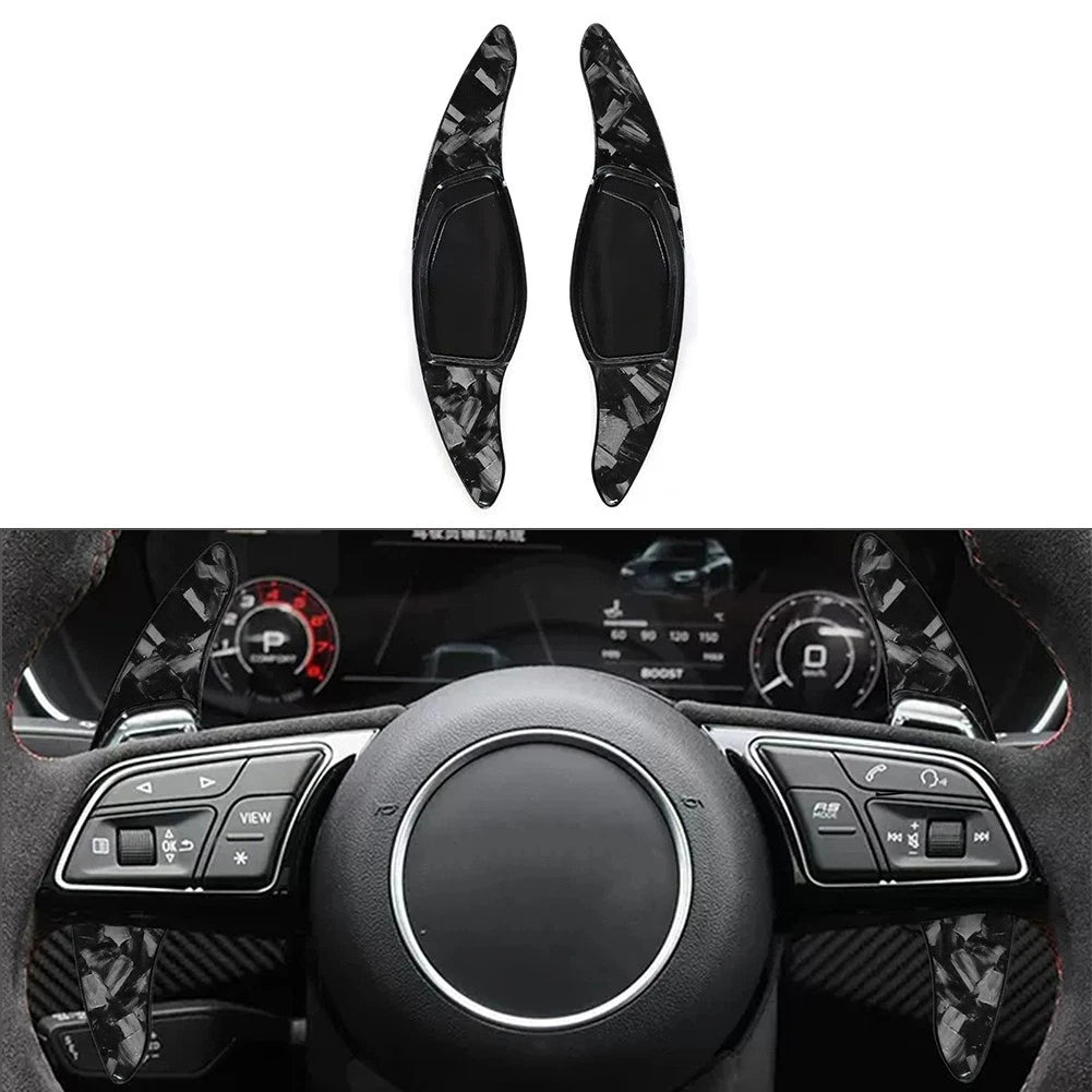 Steering Wheel Shift Paddle Extension for Audi RS3 RS4 RS5 R8 TT RS (2012–2021)