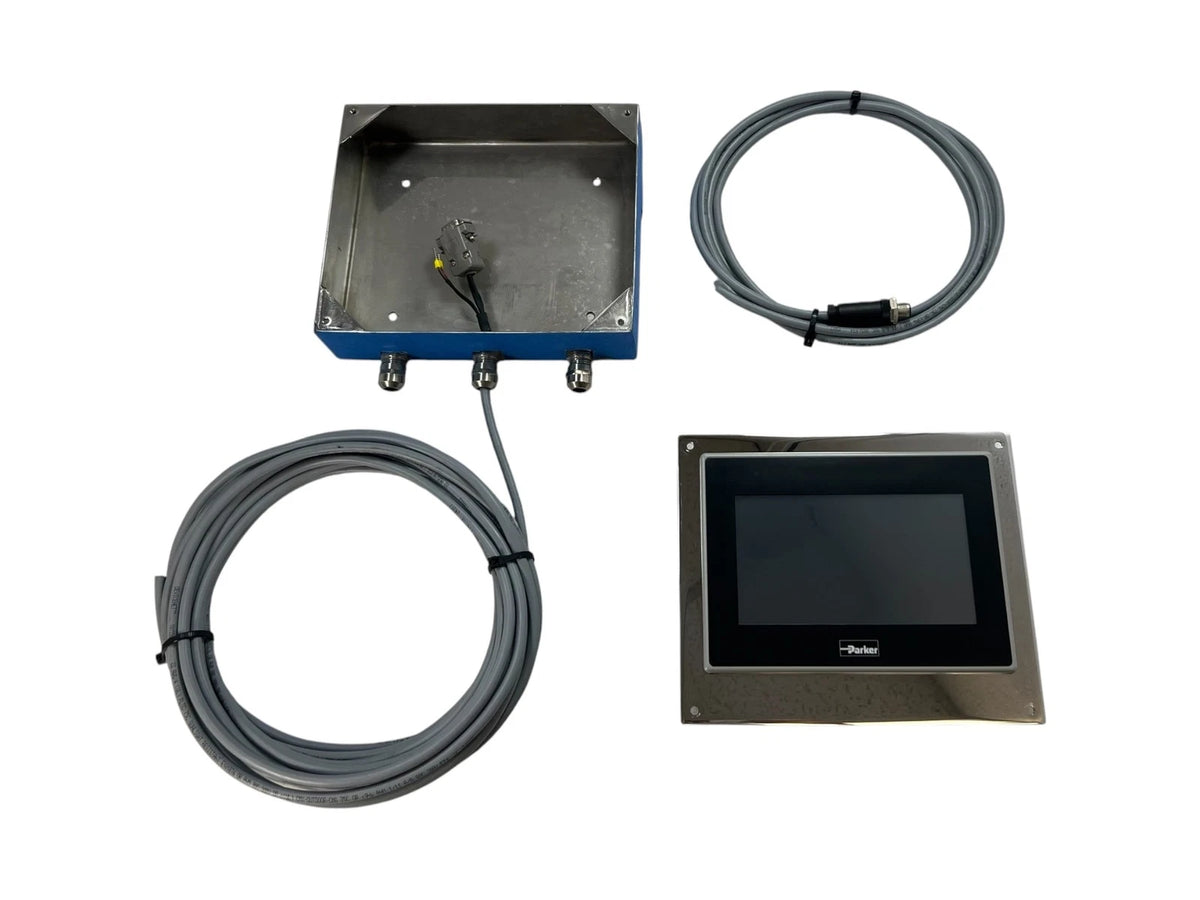 7in HMI Display with Mounting Box & Cables for Parker Sea Recovery (OEM)
