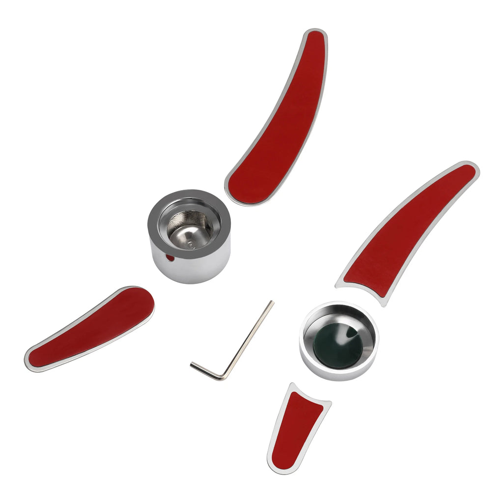 Frame Insert Trim Plate & Pivot Bolt Covers for Harley Softail Fat Boy (2000–2007)