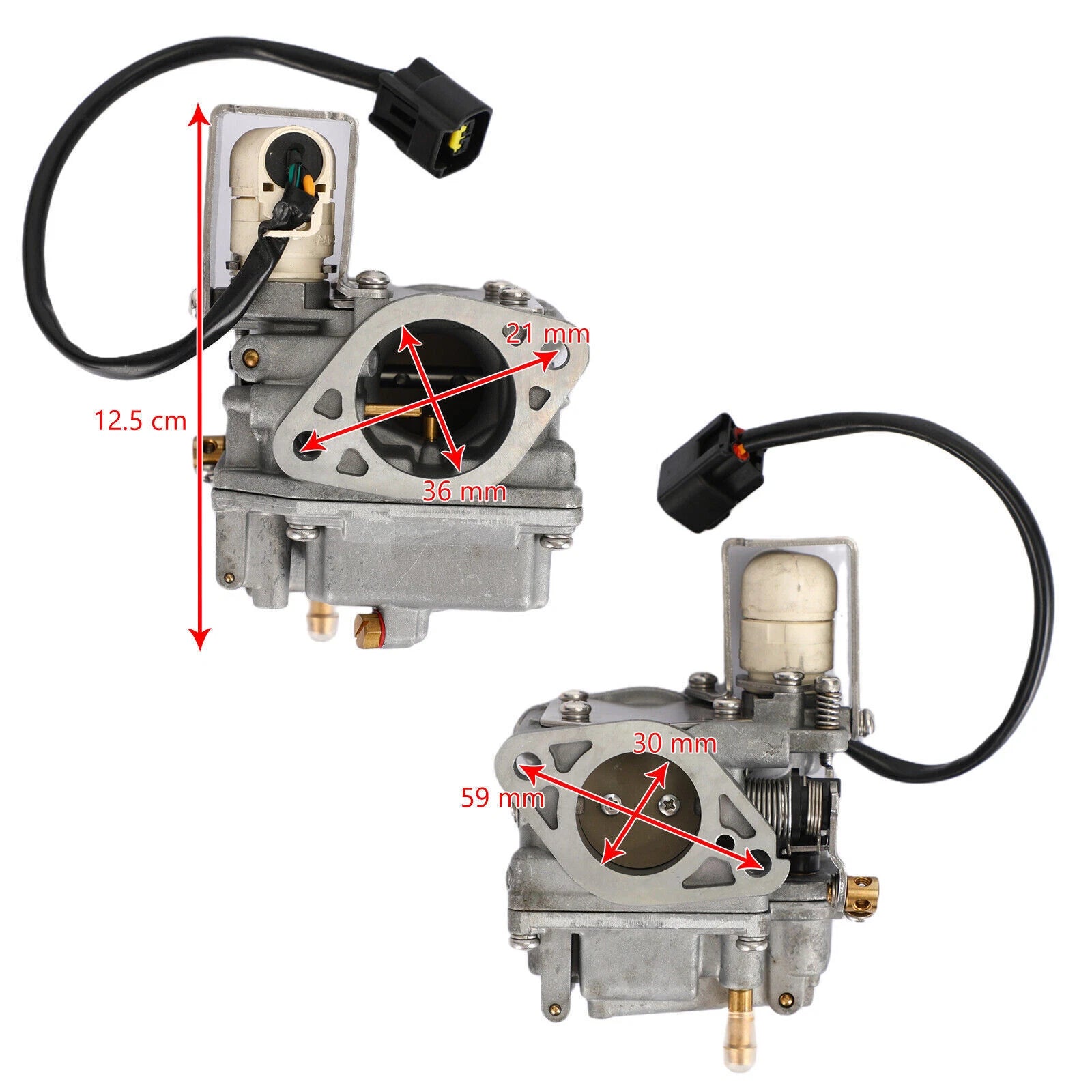 Carburetor 65W-14901-0 for Yamaha F20A F25A (20HP 25HP) Outboard