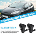 2X Front Windscreen Washer Nozzles with Gaskets for Ford