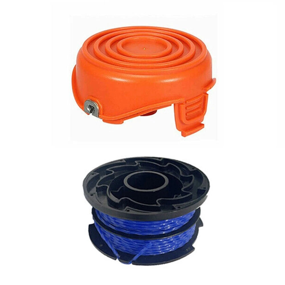 Spool Cover and Line for Spool Line Trimmer (Compatible Models)