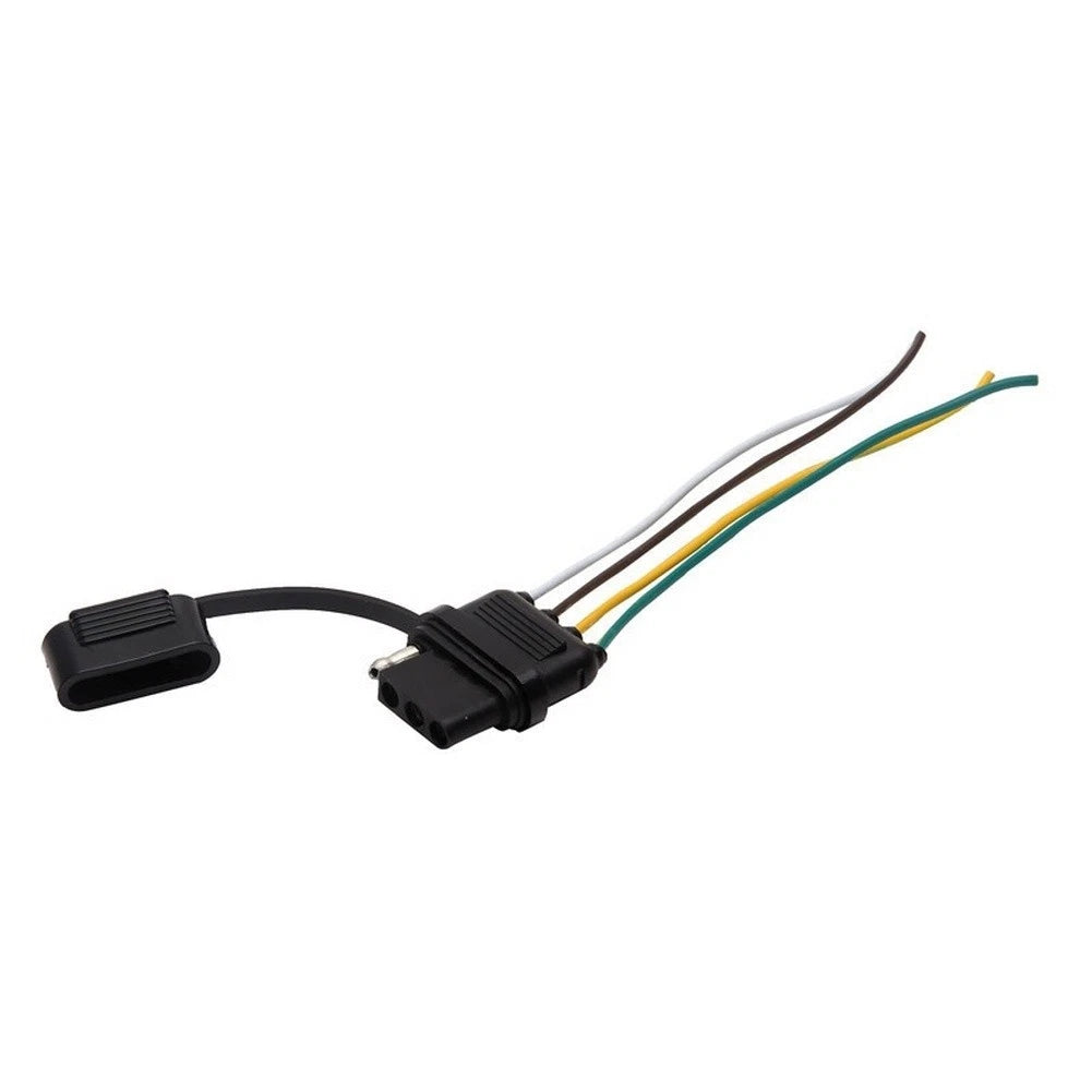 4 Pin Trailer Socket Extension Cable 20 cm with Copper Contacts
