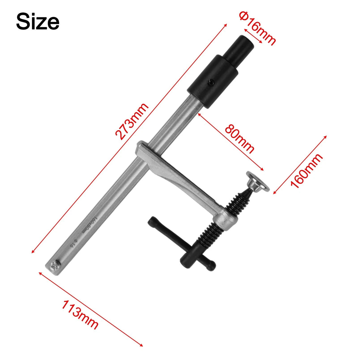 Desktop Clamp for Various Workbench Sizes