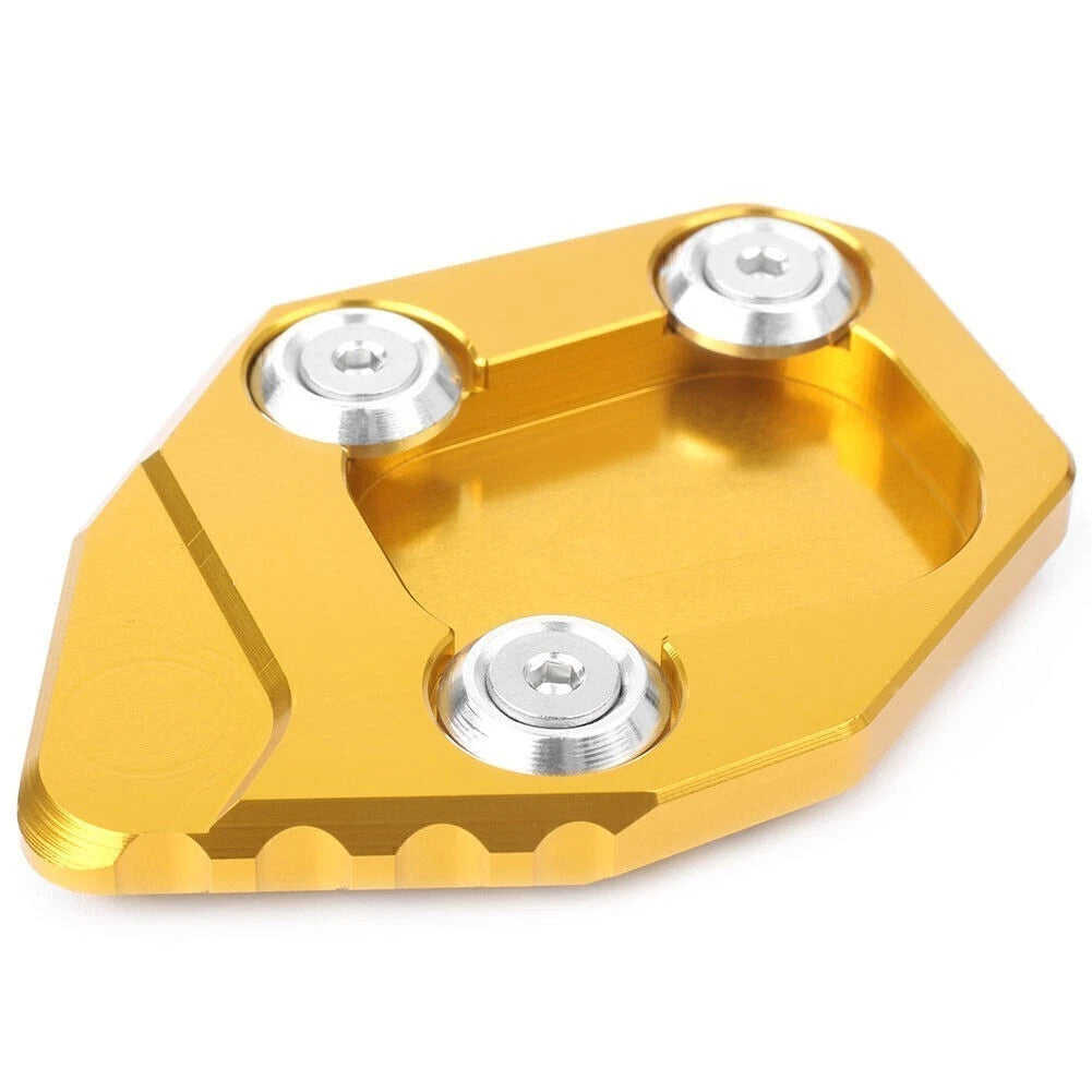 Foot Kickstand Side Stand Plate Pad Extension for Honda CBR600RR (2007–2015) GOLD