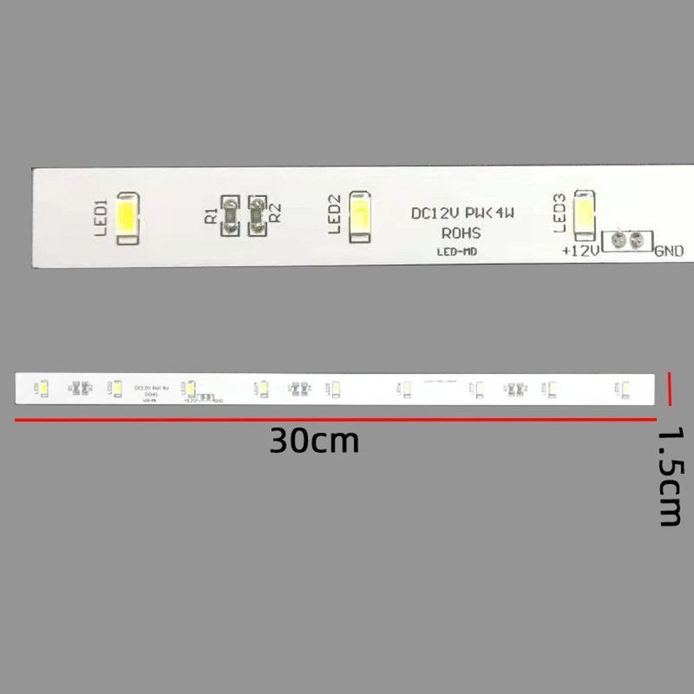 LED Bar Light for Midea Refrigerator BCD-432WGPZM BCD-482WTGM (30x1.5cm)