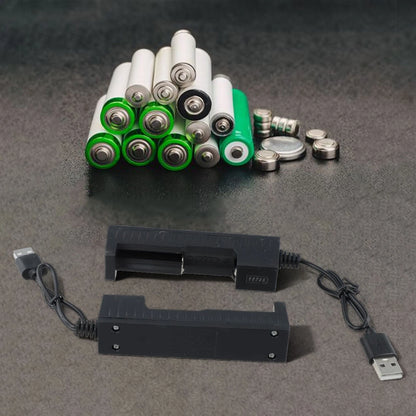 USB Charging Station for Lithium Batteries 14500 18350