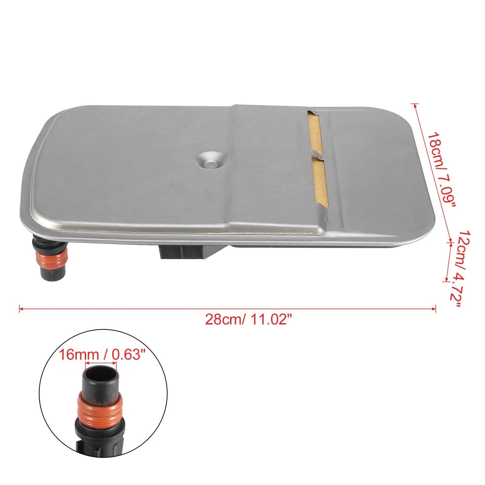 Automatic Transmission Filter Oil Pan Gasket Kit for BMW 5L40E 5L50E (2001–2010)