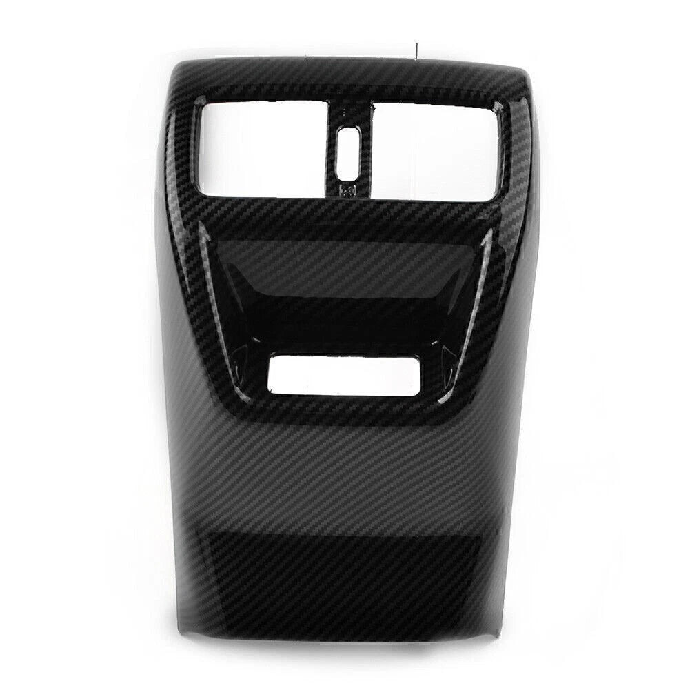 Carbon Fiber Rear Air Outlet Vent Anti-Kick Panel for Honda Civic (2022–Present)