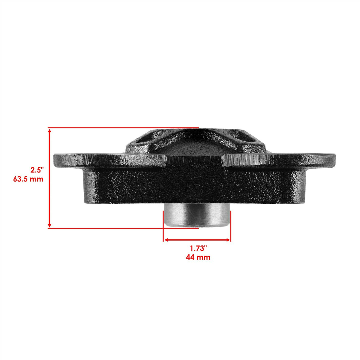 Front Rear Wheel Hub Replacement for Polaris RZR XP Turbo (2018–2021)