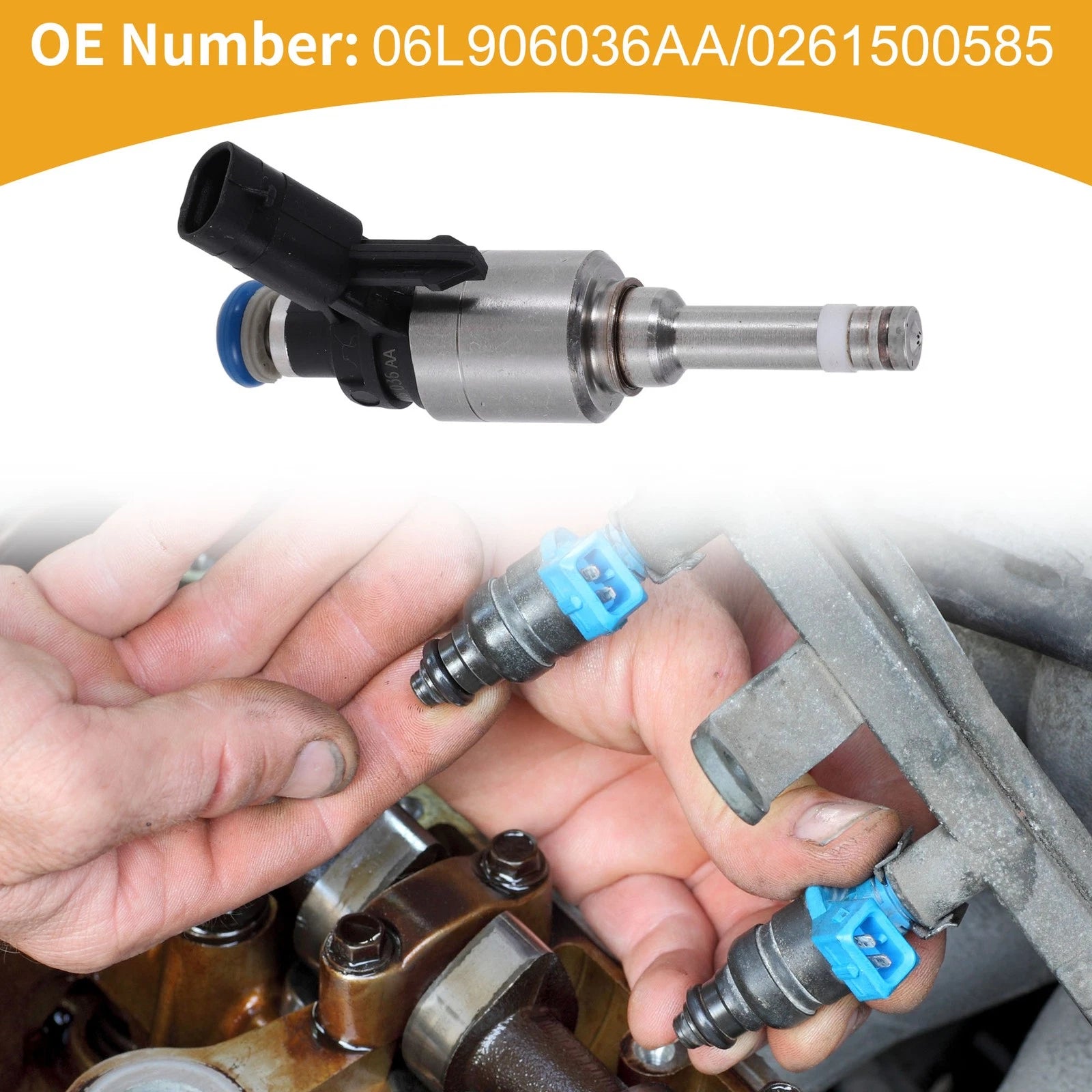 Fuel Injector Left Front Replacement for Audi A3 (2015–2018)