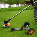 Support Wheels for Hand Push Electric Mower (Compact Design)