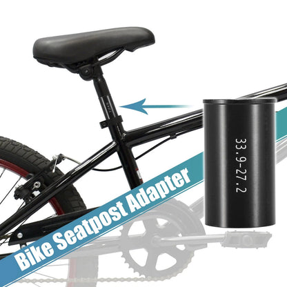 Seat Post Tube Reducer Sleeve Adapter for MTB Bike Seatpost (27.2–33.9mm)