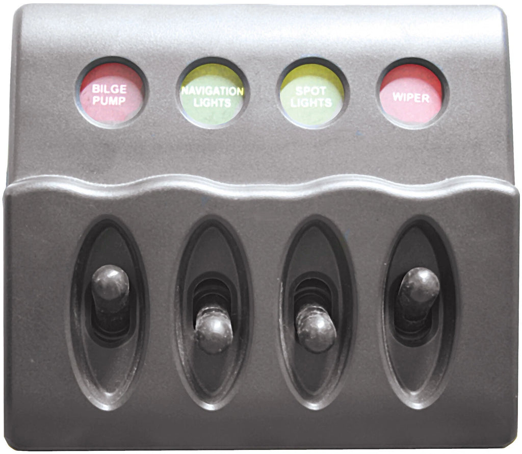 4 Switch Waterproof Panel for RWB2112 (12 Volt)