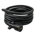 7-Pin 7-Way Trailer Cable Cord Wire Harness Light Plug Connector (6/7/8/12/16FT)