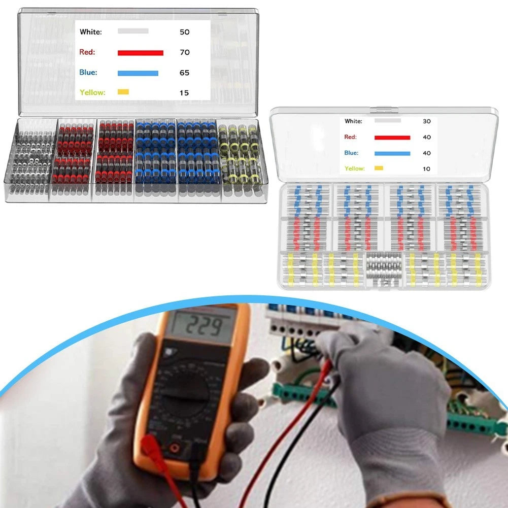 200PCS Solder Seal Connectors Kit for Automotive Applications