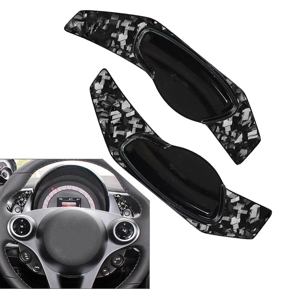 Steering Wheel Shift Paddle Extensions for Mercedes Benz Smart Fortwo (2007–2014)