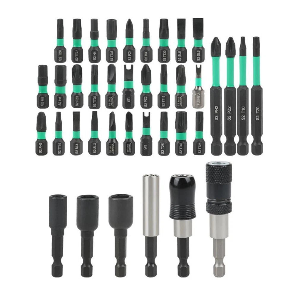 44 Piece Magnetic Hex Socket Set for Quick Repairs
