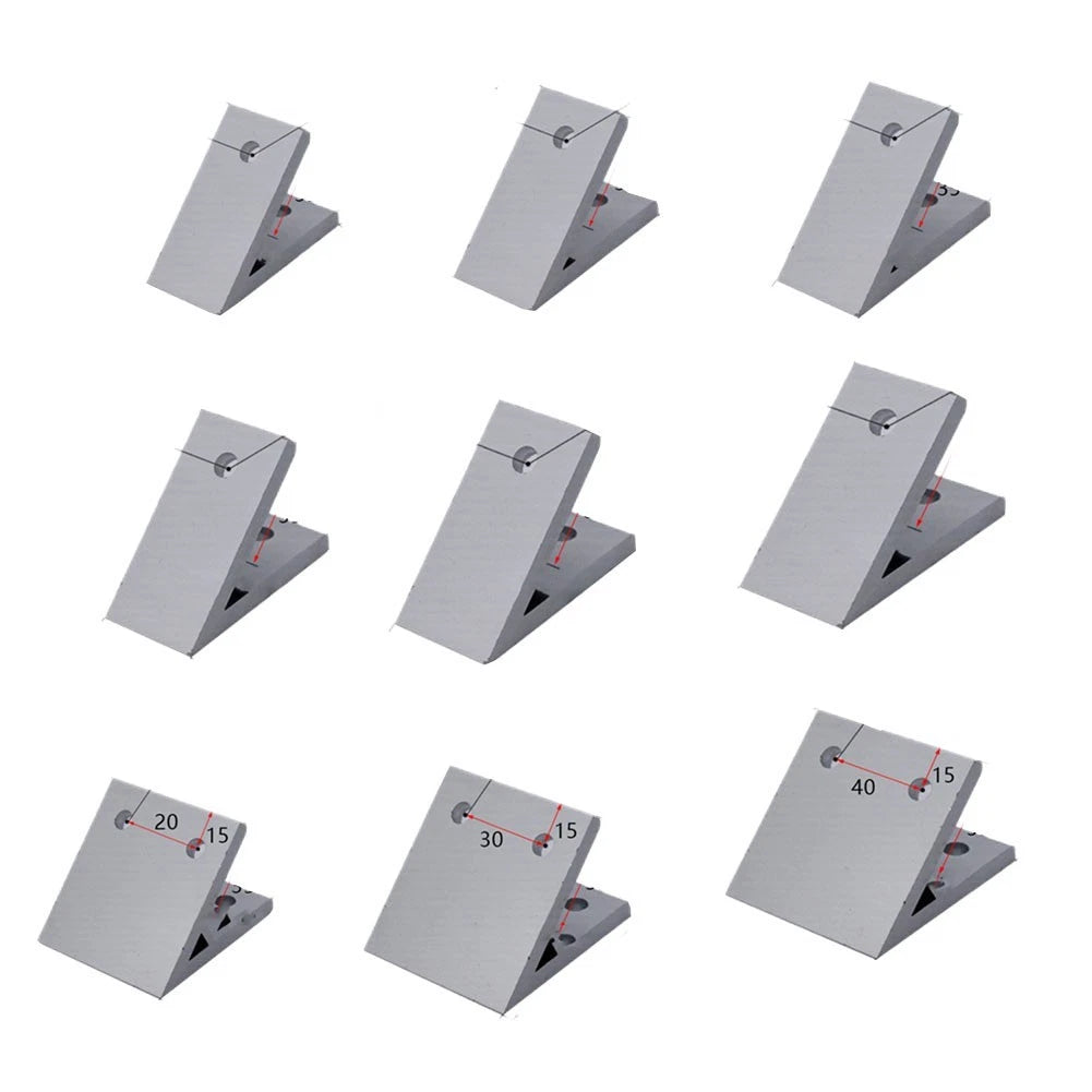 Aluminum Extrusion 45 Degree Angle Bracket for DIY Projects