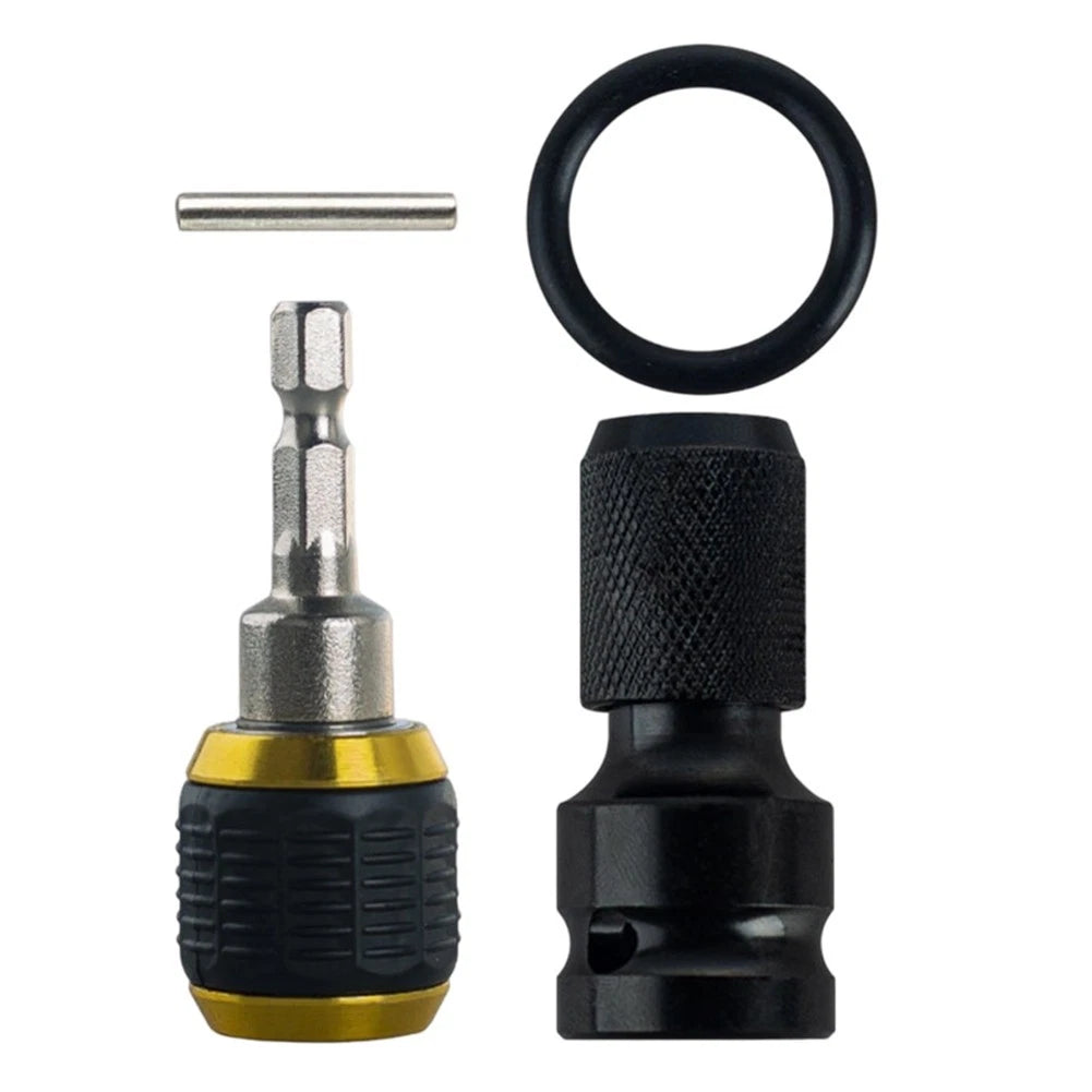 60mm Hex Shank Drill Chuck Adapter Quick Coupling 14 Bit Holder