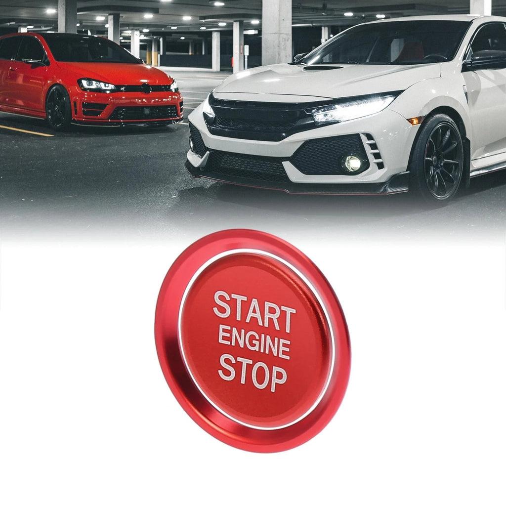 Start Stop Switch Button Cover with Ring Kit for Audi A4L A6L Q5 (2014–2024)