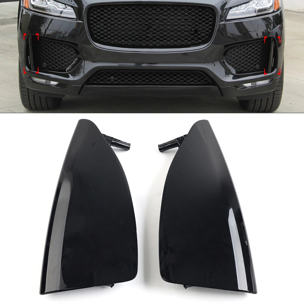 Front Bumper Fog Light Grille Molding for Jaguar F-Pace (2016–2020)