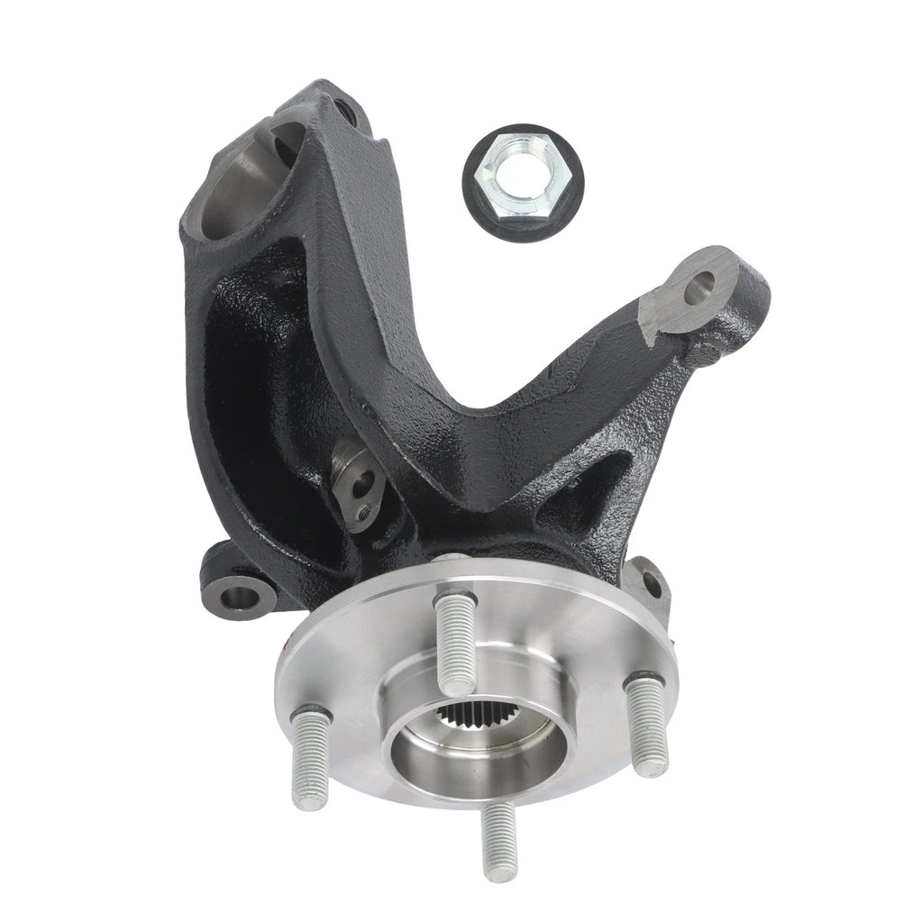 Left Steering Knuckle & Wheel Hub Bearing Assembly for Ford Focus (2006–2011)
