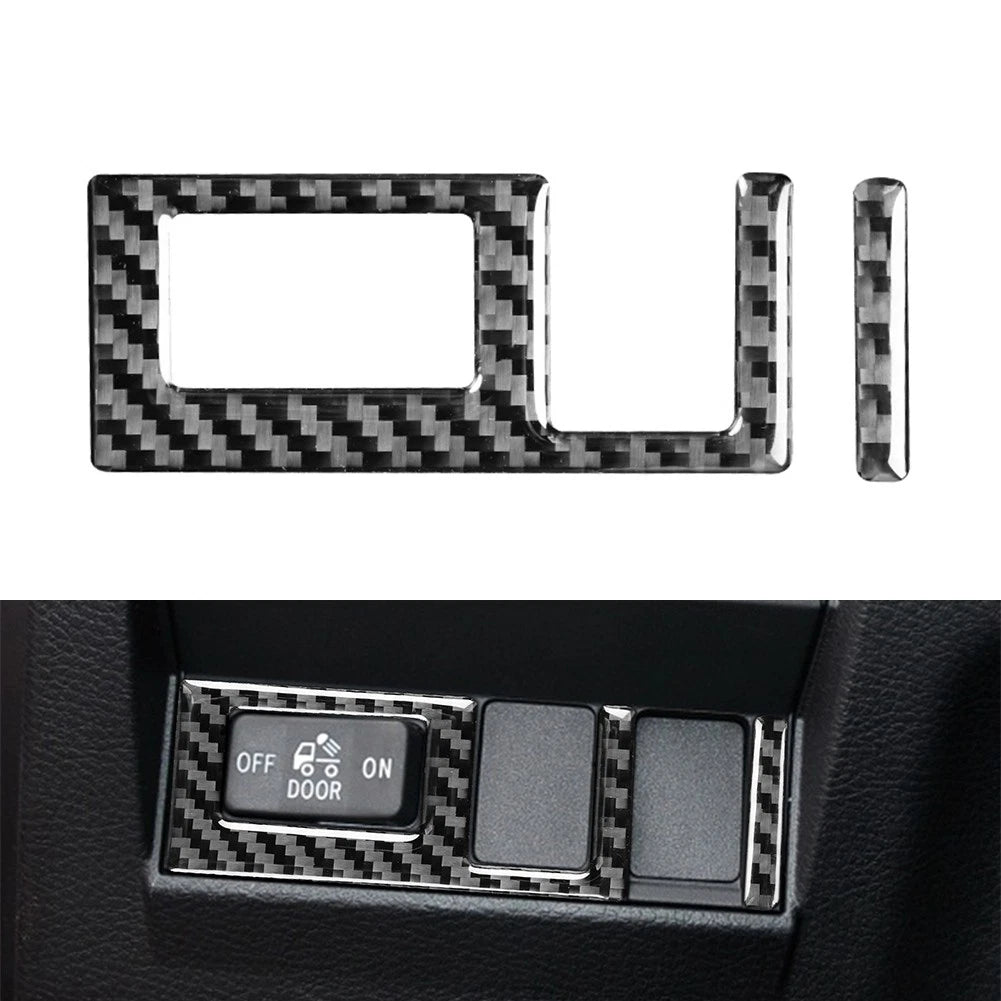 Head Light Switch Button Cover for Toyota Tundra (2014–2021) BK Carbon Fiber