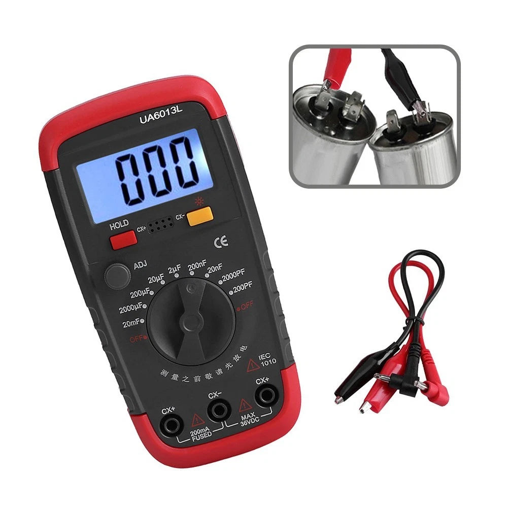 Capacitance Tester Safety Sleeve for 6F22 9V Battery