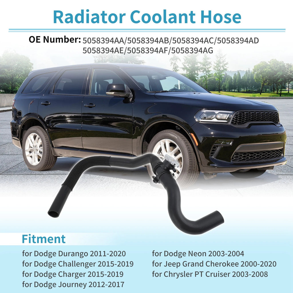 Upper Engine Radiator Hose Replacement for Dodge Durango (2011–2020)
