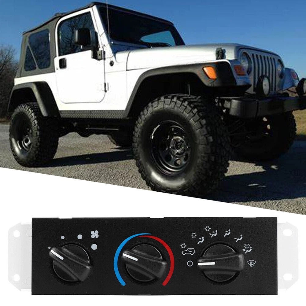 Replacement HVAC Control with Blower Motor Switch for Jeep Wrangler TJ (1997–2006)
