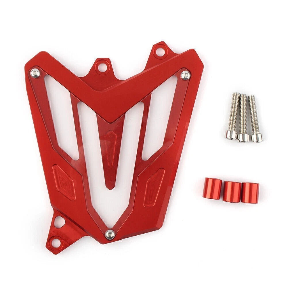 Engine Front Sprocket Cover Chain Guard Protector for Yamaha MT07 FZ07 (2014–2018) RED