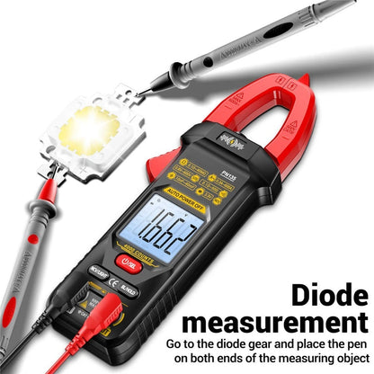 Digital Clamp Meter for AC DC Voltage Current Measurement (LCD Display)