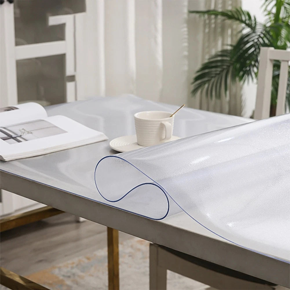 Transparent Table Mat for Kitchens (Soft Cloth)