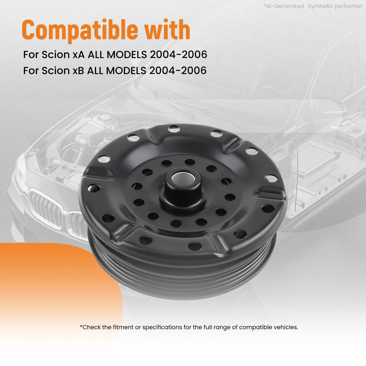 A/C Compressor Clutch Kit for Scion xA xB (2004–2006) 8831052250