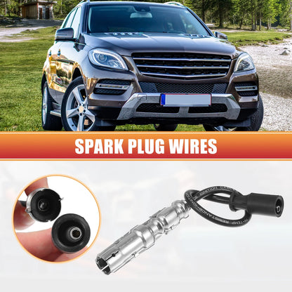 16 Pcs Spark Plug Wire Ignition Coil Cable No.1121500218 for Mercedes-Benz CL500 (2000–2006)