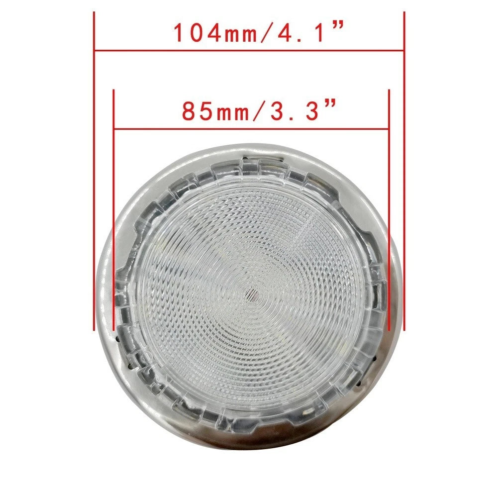 4 Inch Round LED Ceiling Light for Marine RV (Indoor Use)