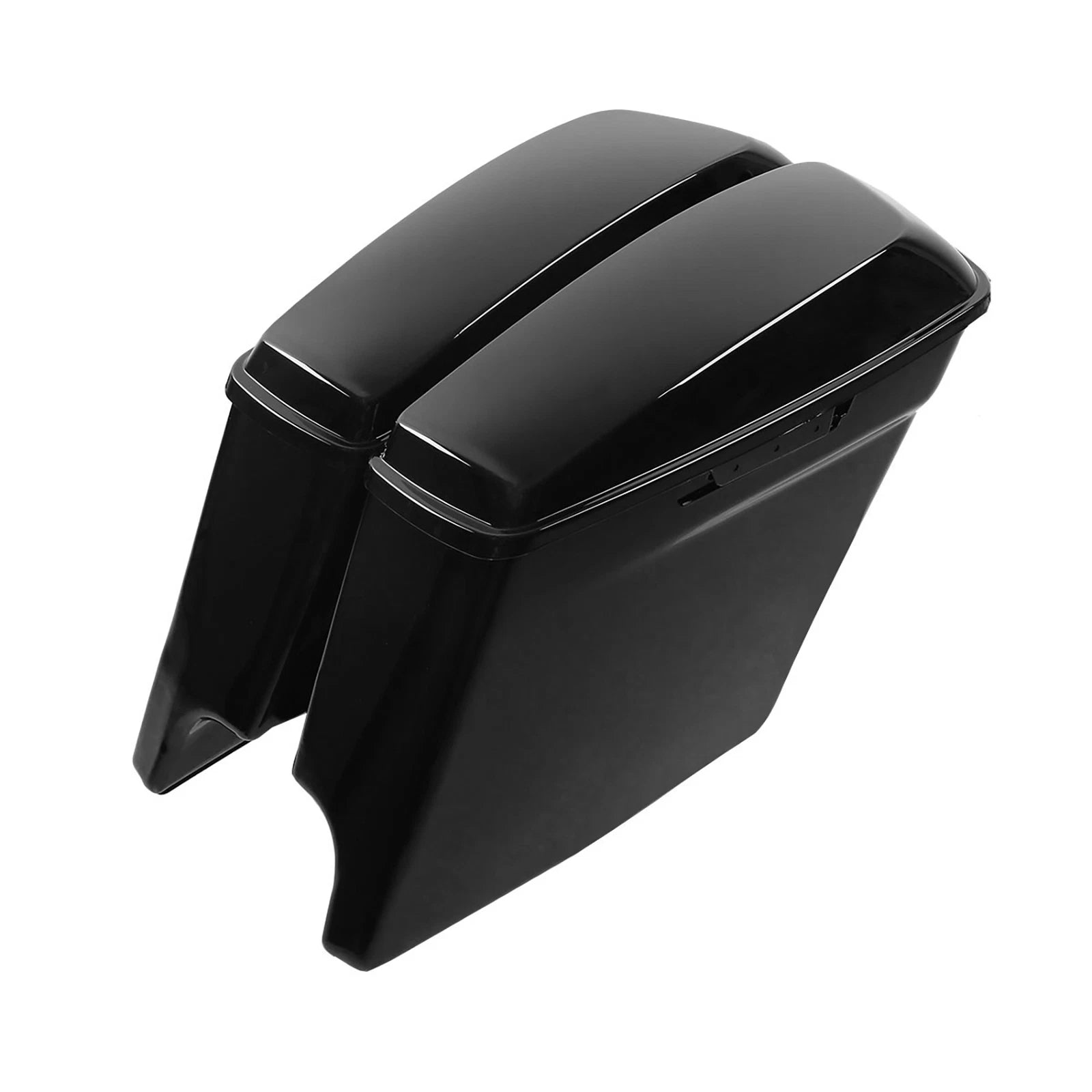 5'' Stretched Hard Saddlebags & Conversion Brackets for Harley Softail (1984–2017)