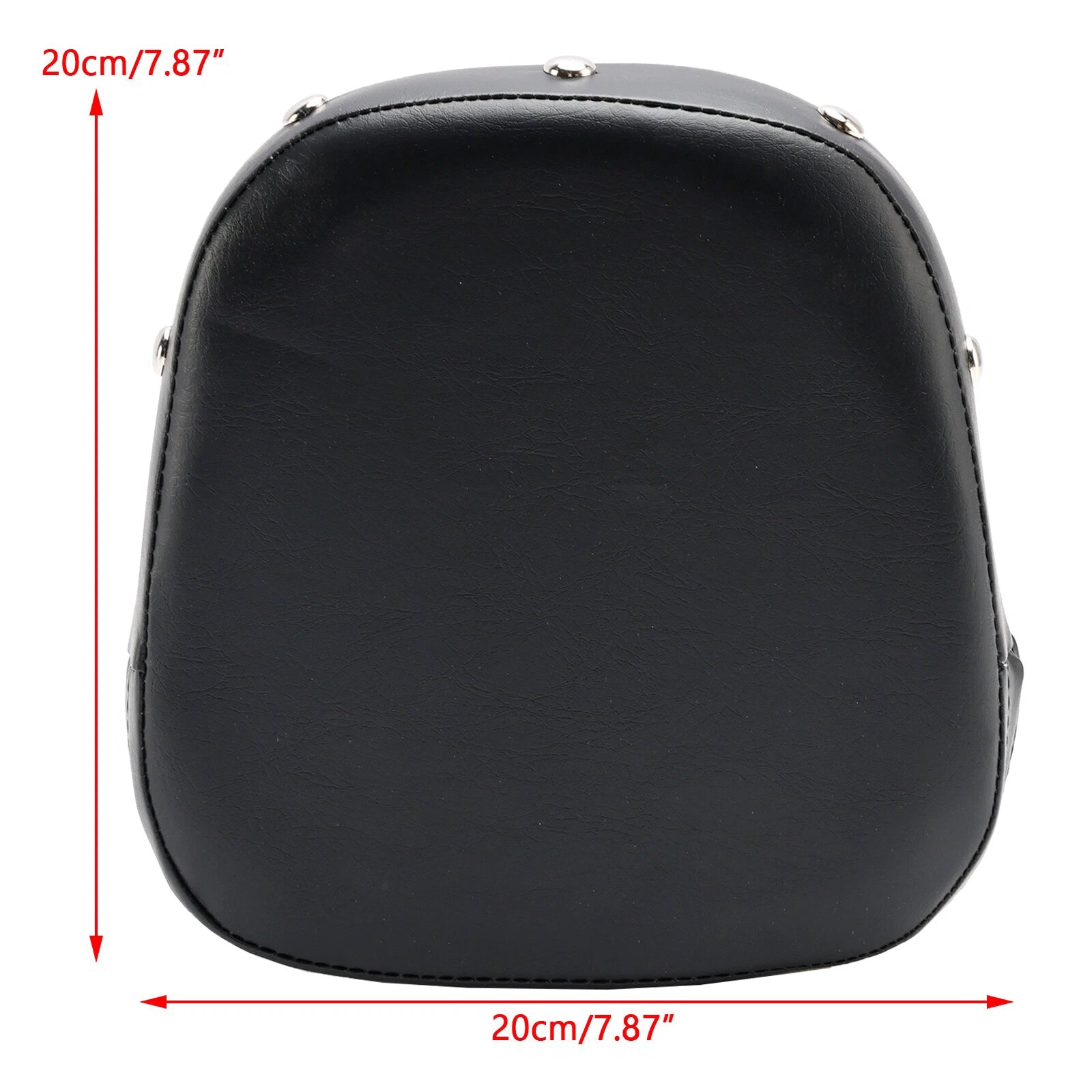 Backrest Cushion Sissy Bar Pad for Suzuki Yamaha Touring Cruiser (Universal)