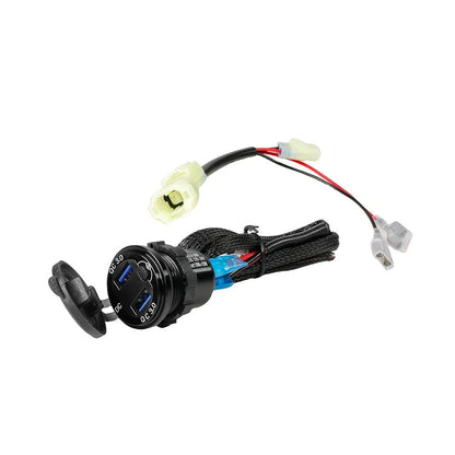 Dual USB 3.0 Fast Charger Socket for Honda CB500X CB400X (2013–2023)