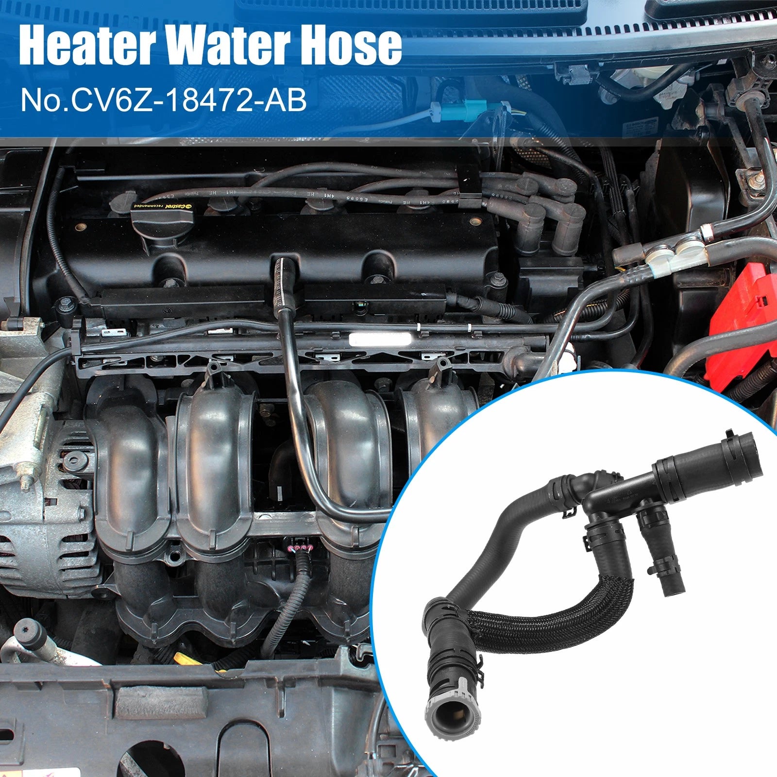 HVAC Heater Hose Replacement for Ford Escape 2014–2016