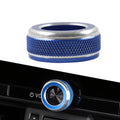 Blue Console Volume Button Switch Ring for Lexus NX250 350h 450h (2022–2024)