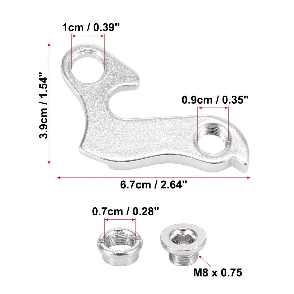 Bicycle Rear Derailleur Hanger Extender for Universal Bike Frame Tail Hook