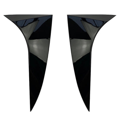 Tailgate Spoiler Side Wing Cover for Ford Focus Hatchback (2014–2018) Black