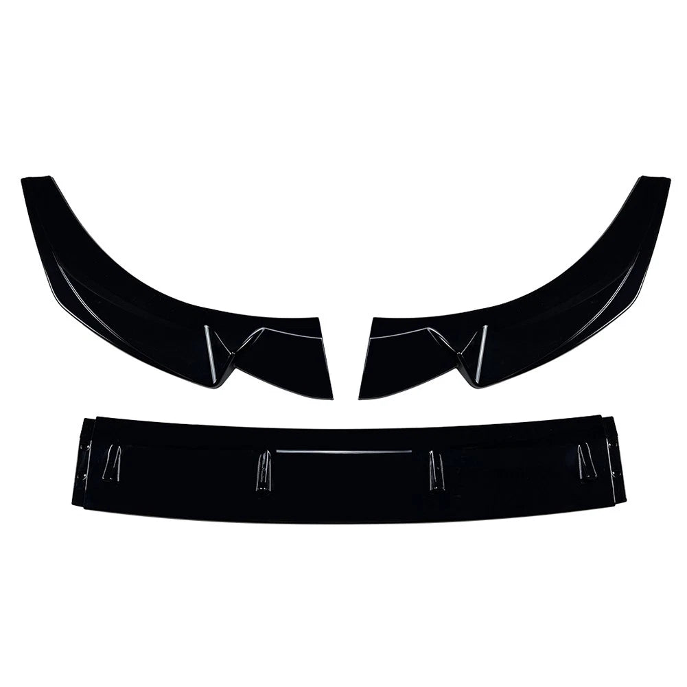 Front Bumper Splitter Spoiler Lip for Audi Q3 F3 Sline (2019–2024)