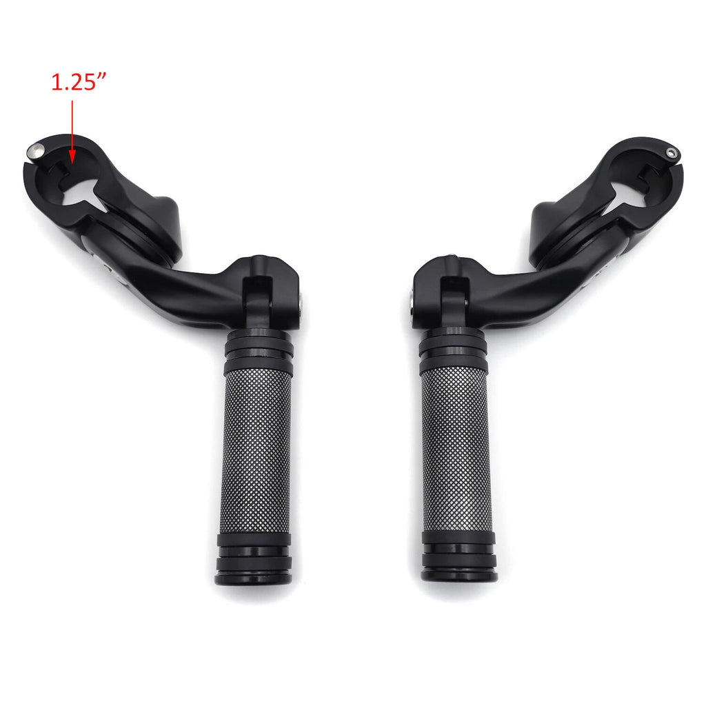 2.5" Short Angled Adjustable FootPeg Kit for Harley Road King (1994–2023)