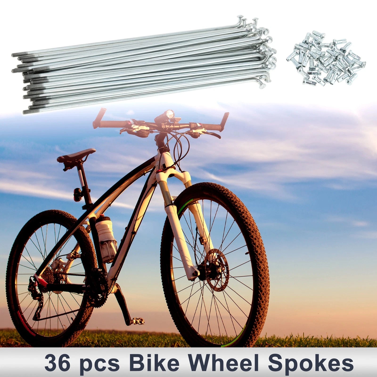 Bicycle Spokes Nipple Replacement Set 12G for Carbon Steel (2005–2015)