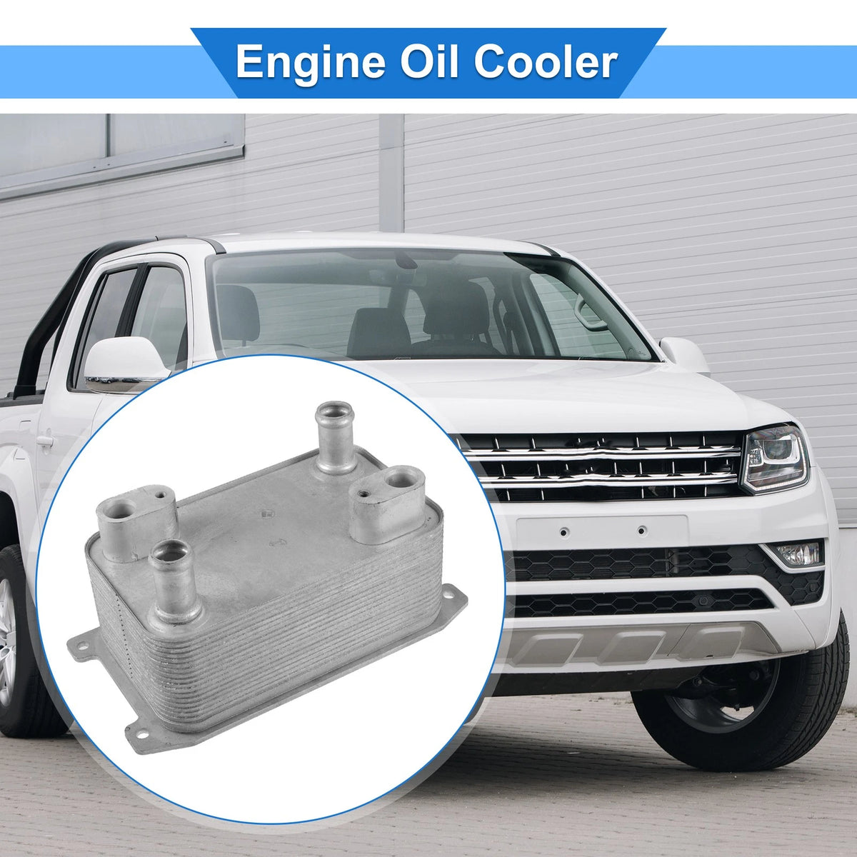 Engine Oil Cooler Replacement for Volkswagen Passat for Audi A8 S8 (2003–2015)